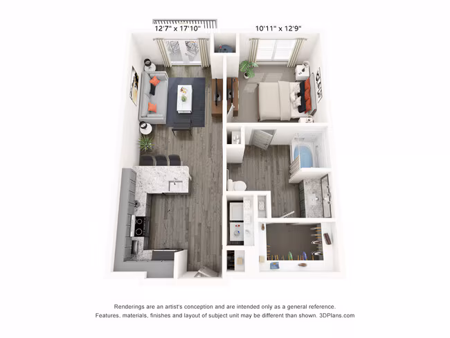 Frisco Square floor plan